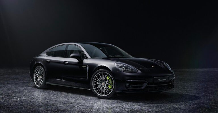 New Porsche Panamera Platinum Edition