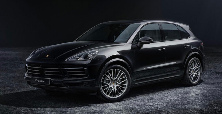 New Porsche Cayenne Platinum Edition