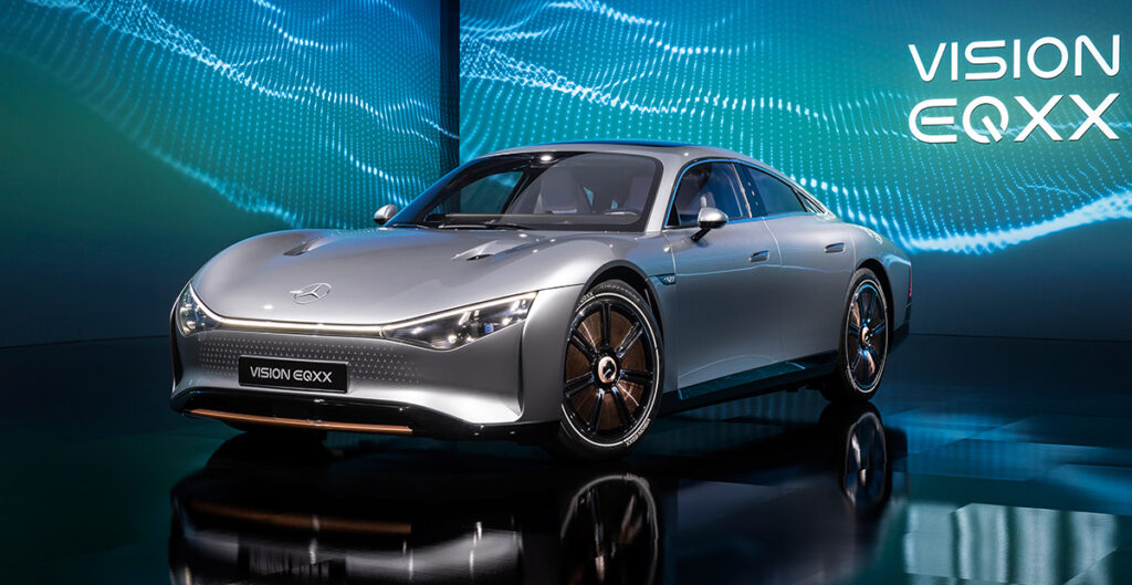 Mercedes Vision EQXX Concept Car