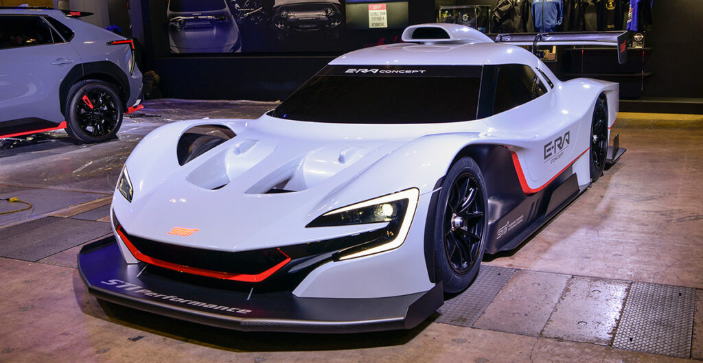 Subaru STI E-RA Concept in Tokyo Auto Salon 2022