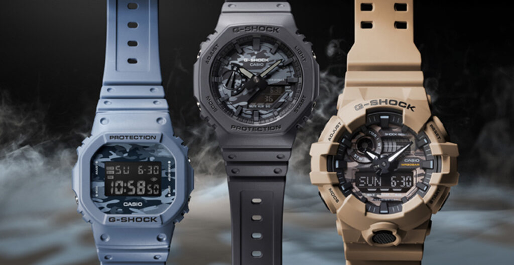 G-SHOCK Dial Camouflage Utility Series