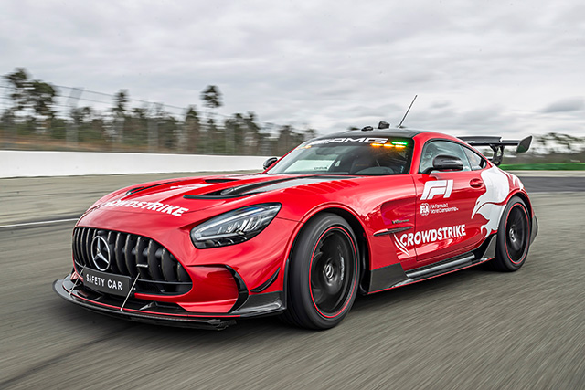 Mercedes-AMG Black Series Safety Car in Formula One Grand Prix