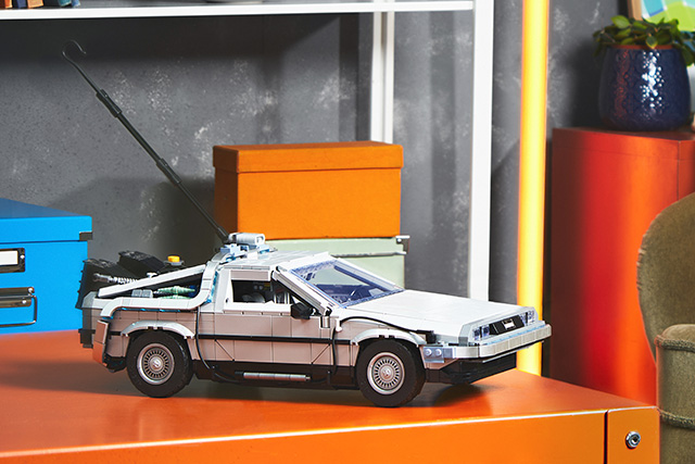 LEGO Back to the Future Time Machine Model