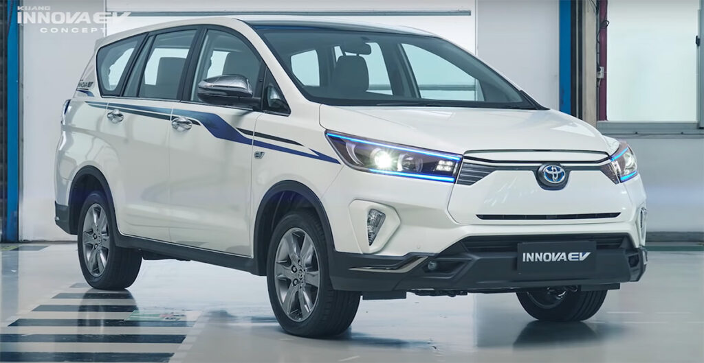 Toyota Innova EV Concept Unveil in Indonesia