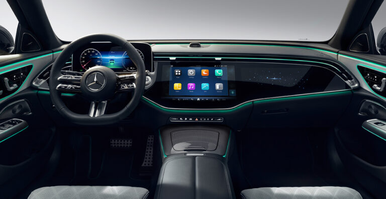 Interior of All-New Mercedes-Benz E-Class