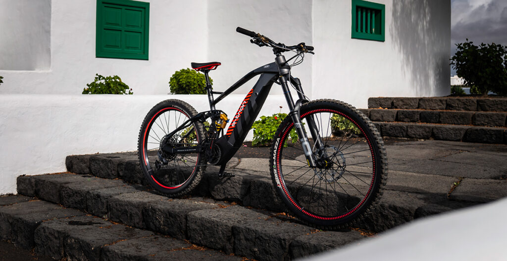 Audi Electric Mountain Bike Power by Fantic