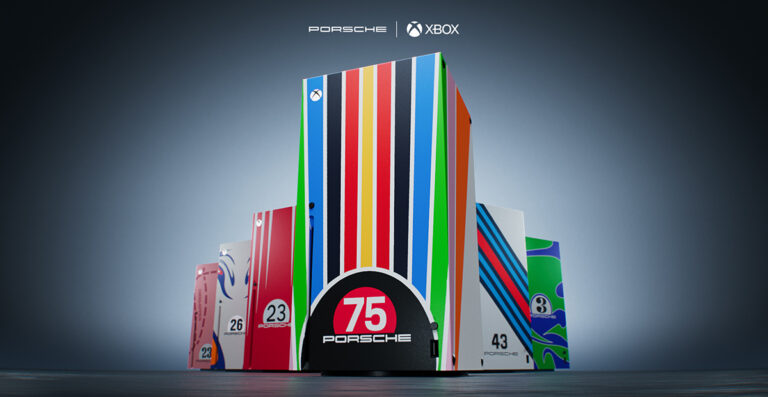 Xbox Series Xs Porsche 75th Year