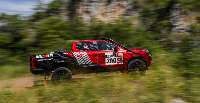 All-New Mitsubishi Triton Rally Car