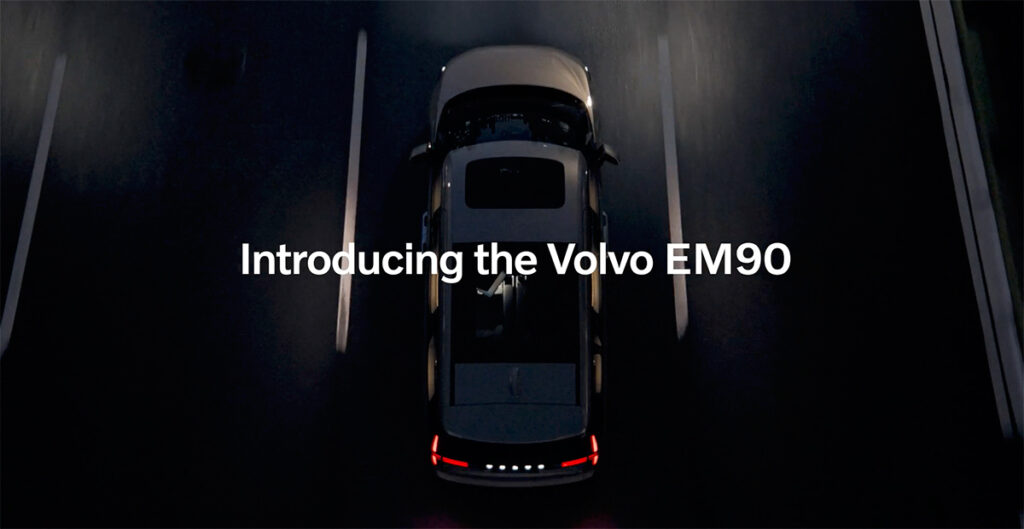 Volvo EM90 Will Unveil in Chaina