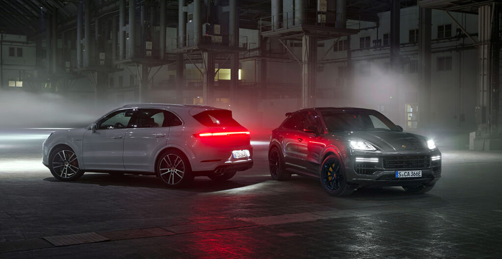 New Porsche Cayenne Turbo E-Hybrid