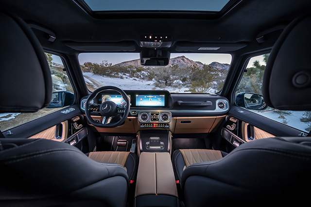 Interior of All-New G-Class