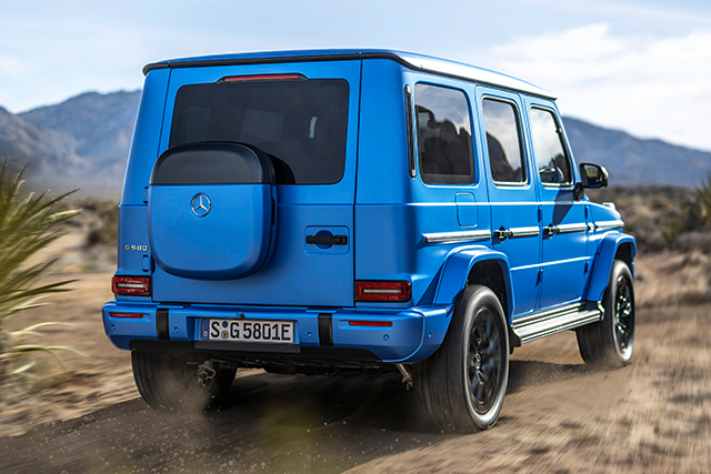 Mercedes-Benz G-Class with EQ Technology