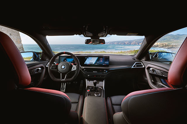 Interior of New BMW M2