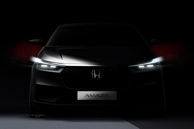 Honda Amaze First Teaser