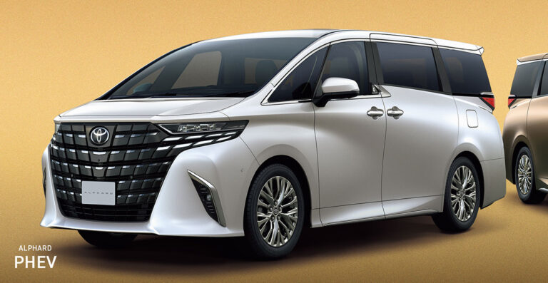 New Toyota Alphard PHEV