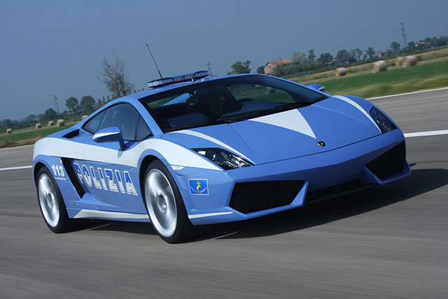 Lamborghini Police Car